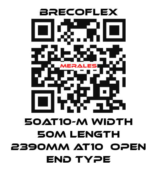 50AT10-M Width 50m Length 2390mm AT10　Open end type Brecoflex