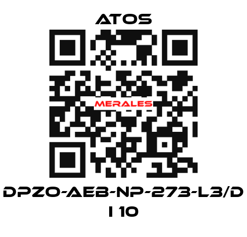 DPZO-AEB-NP-273-L3/D I 10 Atos