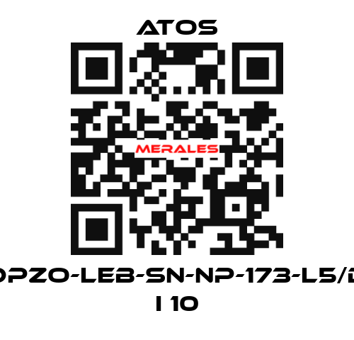 DPZO-LEB-SN-NP-173-L5/D I 10 Atos