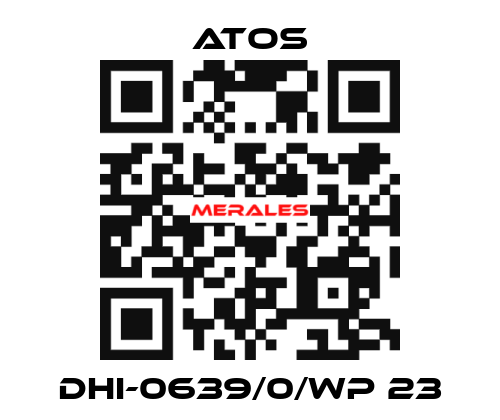 DHI-0639/0/WP 23 Atos