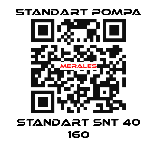 STANDART SNT 40 160 STANDART POMPA