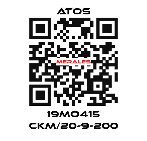 19MO415 CKM/20-9-200 Atos