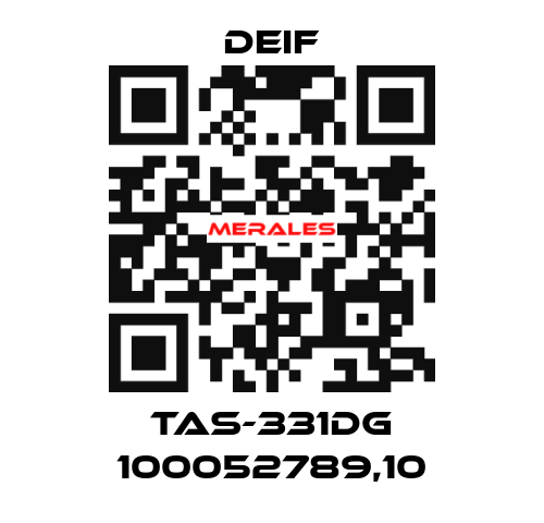 TAS-331DG 100052789,10 Deif