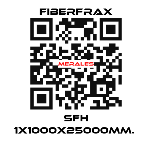 SFH 1X1000X25000MM.  Fiberfrax