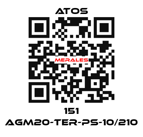 151 AGM20-TER-PS-10/210 Atos