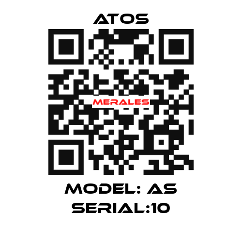 Model: AS Serial:10 Atos