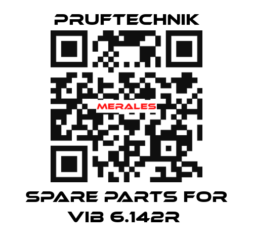 SPARE PARTS FOR VIB 6.142R  Pruftechnik