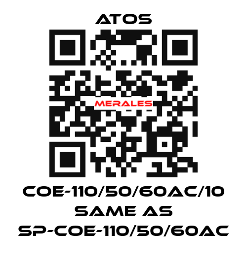 COE-110/50/60AC/10 same as SP-COE-110/50/60AC Atos