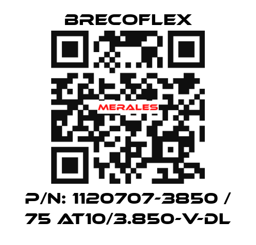 P/N: 1120707-3850 / 75 AT10/3.850-V-DL Brecoflex