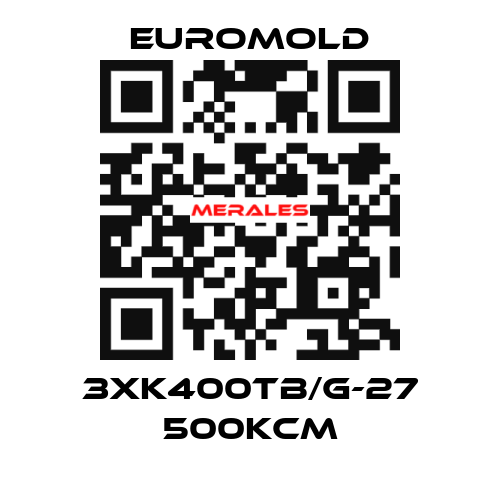 3xK400TB/G-27 500KCM EUROMOLD