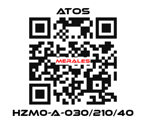 HZM0-A-030/210/40 Atos
