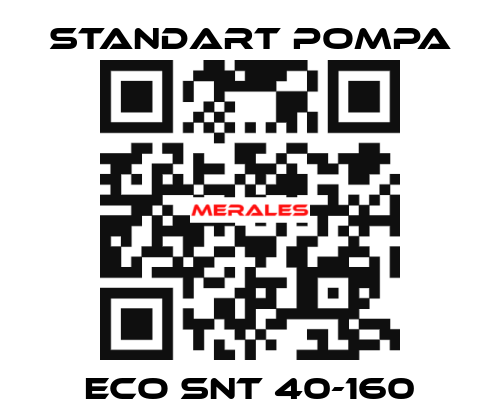 ECO SNT 40-160 STANDART POMPA