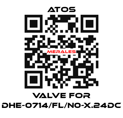 Valve for DHE-0714/Fl/N0-X.24DC Atos
