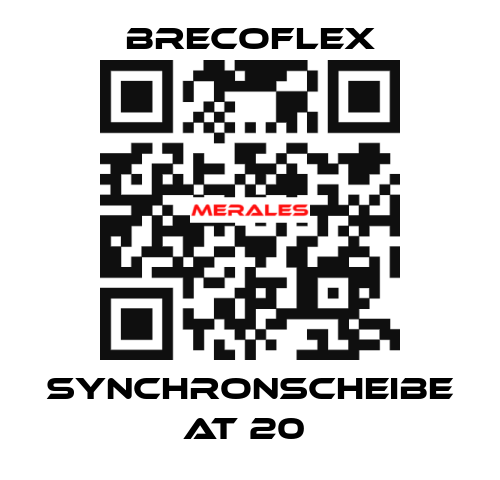 SYNCHRONSCHEIBE AT 20  Brecoflex