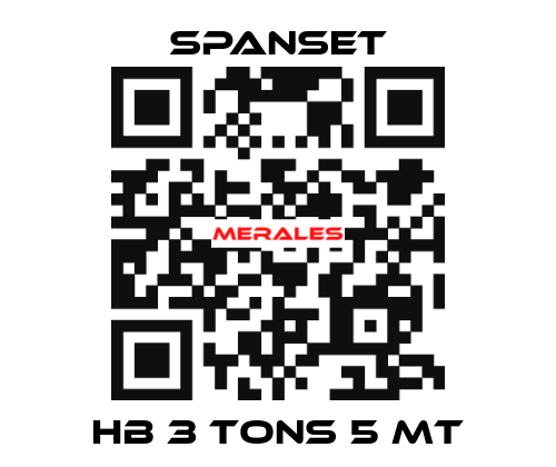 HB 3 TONS 5 MT SpanSet