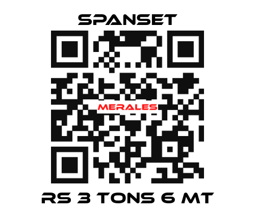 RS 3 TONS 6 MT SpanSet
