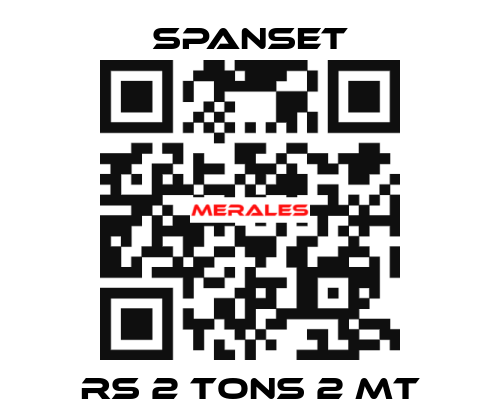 RS 2 TONS 2 MT SpanSet