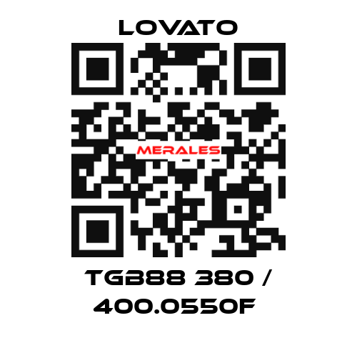 TGB88 380 / 400.0550F  Lovato