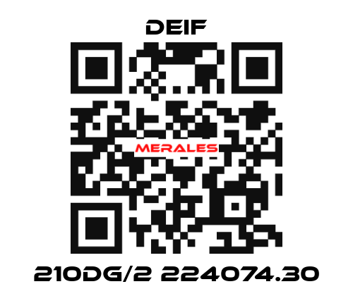 210DG/2 224074.30 Deif