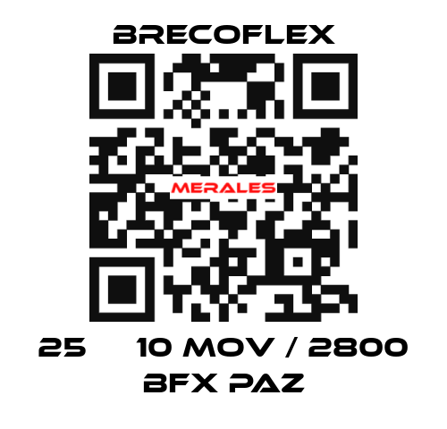 25 АТ10 MOV / 2800 BFX PAZ Brecoflex