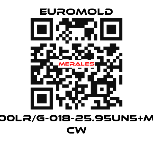 (M400LR/G-018-25.95UN5+MWS) CW EUROMOLD