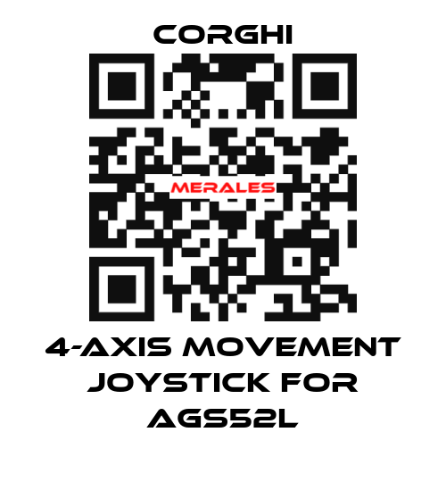 4-axis movement joystick for AGS52L Corghi