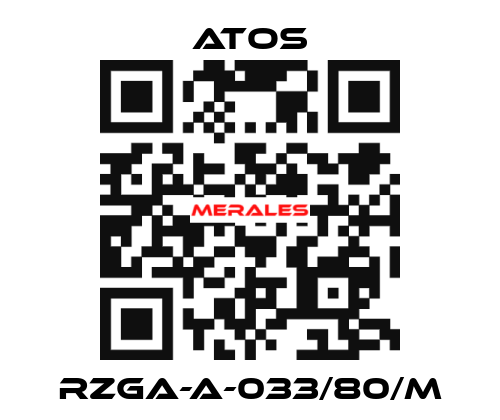 RZGA-A-033/80/M Atos