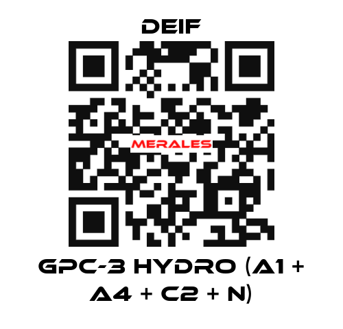 GPC-3 Hydro (A1 + A4 + C2 + N) Deif