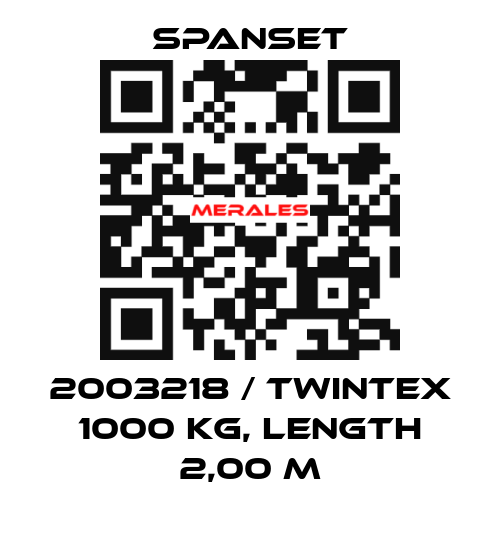 2003218 / Twintex 1000 kg, length 2,00 m SpanSet
