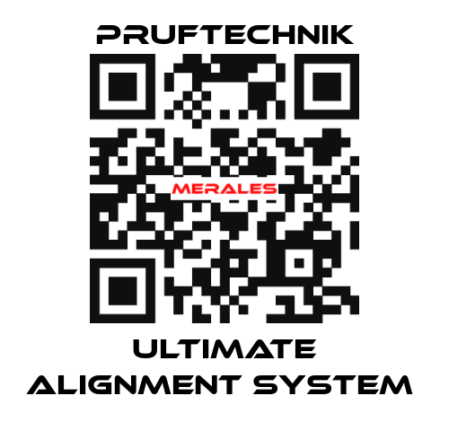 ULTIMATE ALIGNMENT SYSTEM  Pruftechnik