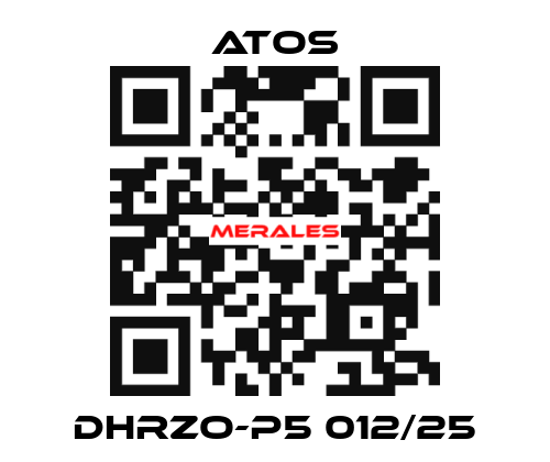 DHRZO-P5 012/25 Atos