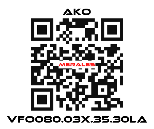 VFO080.03X.35.30LA AKO