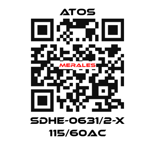 SDHE-0631/2-X 115/60AC Atos