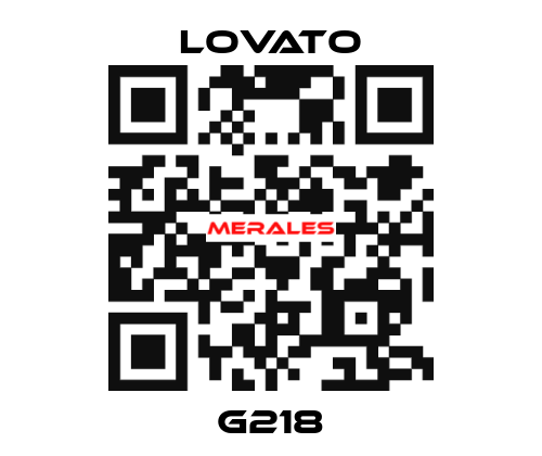 G218 Lovato