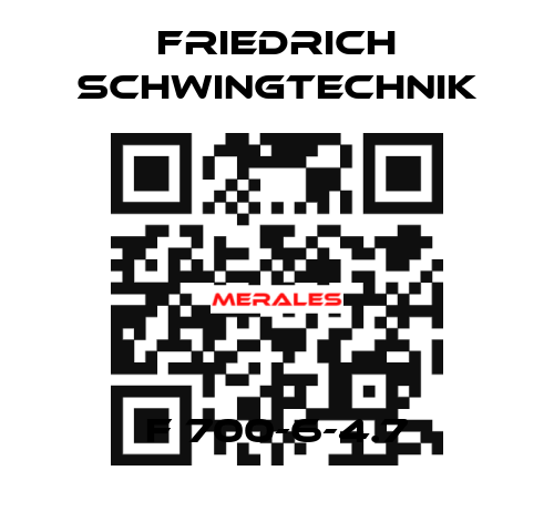F 700-6-4.7 Friedrich Schwingtechnik