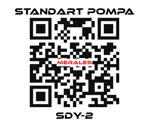 SDY-2 STANDART POMPA