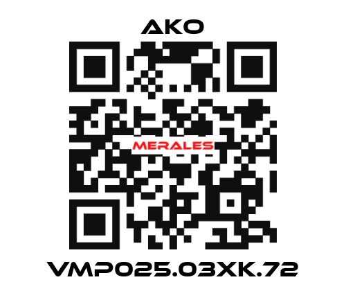 VMP025.03XK.72 AKO