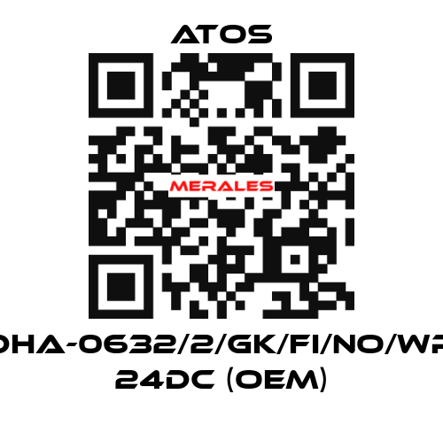 DHA-0632/2/GK/FI/NO/WP 24DC (OEM) Atos