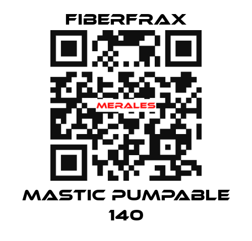 Mastic Pumpable 140 Fiberfrax