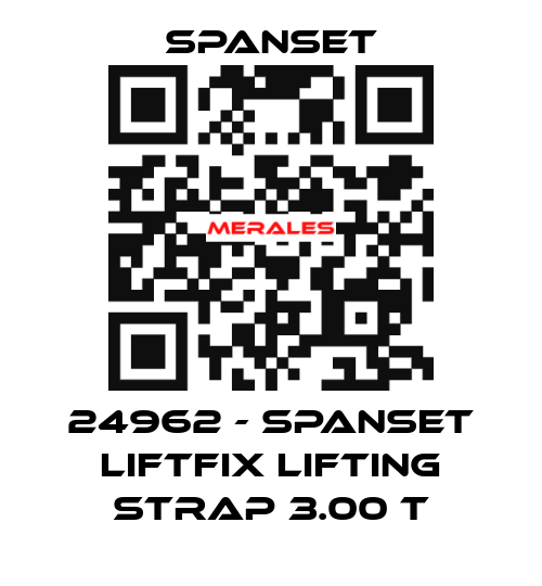 24962 - SpanSet Liftfix lifting strap 3.00 t SpanSet