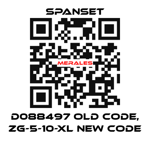 D088497 old code, ZG-5-10-XL new code SpanSet