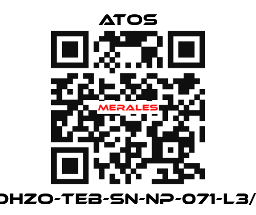 DHZO-TEB-SN-NP-071-L3/I Atos