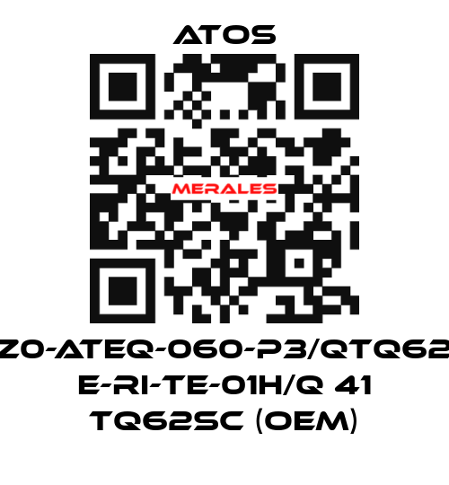 DHZ0-ATEQ-060-P3/QTQ62SC E-RI-TE-01H/Q 41 TQ62SC (OEM) Atos