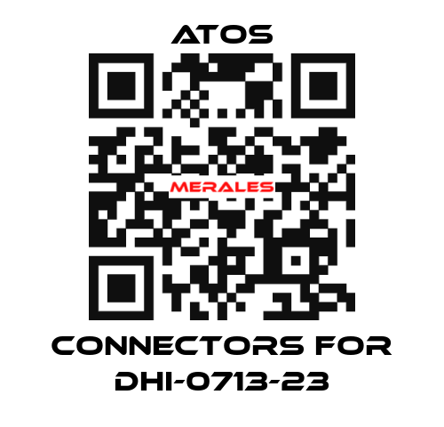 Connectors for DHI-0713-23 Atos