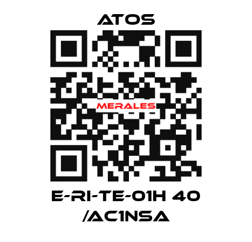 E-RI-TE-01H 40 /AC1NSA Atos