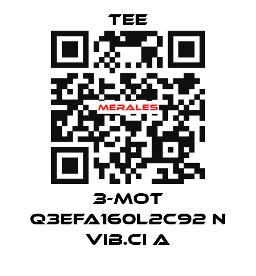 3-Mot Q3EFA160L2C92 N Vib.CI A TEE
