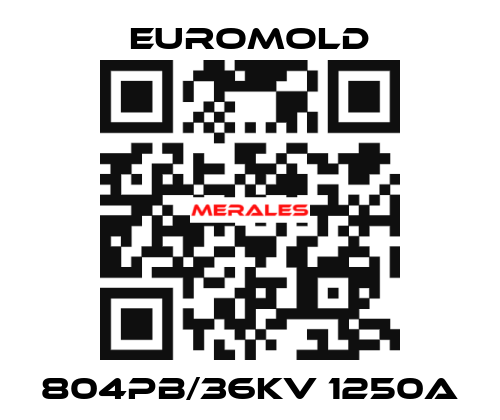 804PB/36KV 1250A EUROMOLD
