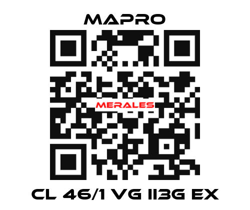 CL 46/1 VG II3G Ex Mapro