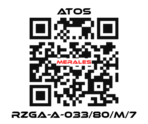 RZGA-A-033/80/M/7 Atos