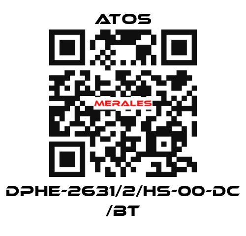 DPHE-2631/2/HS-00-DC /BT Atos
